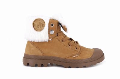 Botas Palladium BAGGY NUBUCK WL Mujer Apple Cinamon | Costa Rica-41256